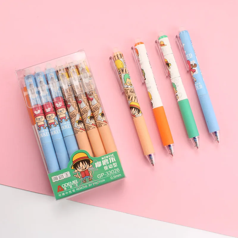 36 шт./лот стираемая Пиратская гелевая ручка в комплекте милые 0,5 мм черные чернила авторучки для подписи школьные письменные принадлежности...
36 шт./лот стираемая Пиратская гелевая ручка в комплекте милые 0,5 мм черные чернила авторучки для подписи школьные письменные принадлежности...