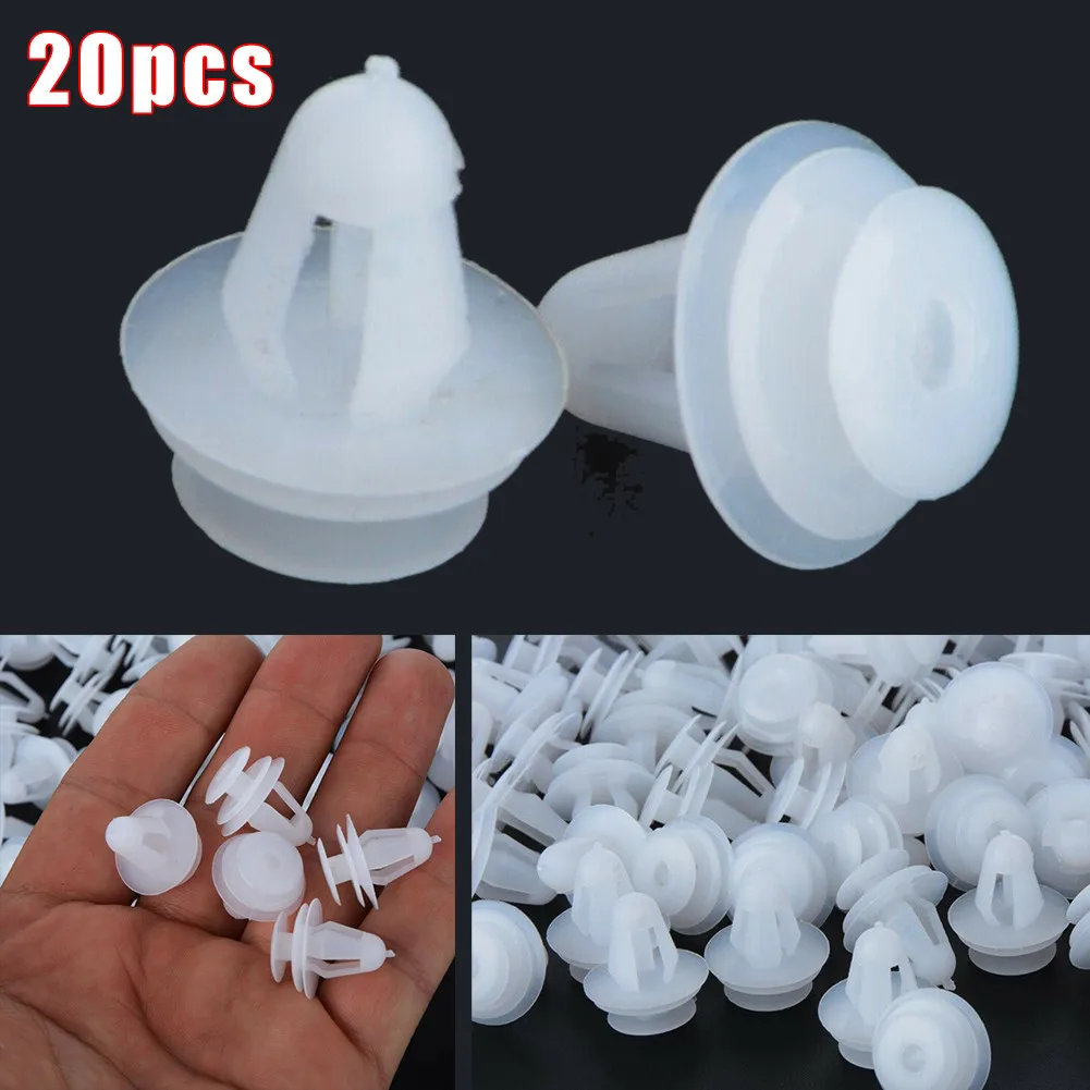 20 Pcs Plastic Car Door Trim Panel Bumper Retainer Clips Rivet Fasteners 9mm Plastic Door Trim Bumper Fixing Clip
20 Pcs Plastic Car Door Trim Panel Bumper Retainer Clips Rivet Fasteners 9mm Plastic Door Trim Bumper Fixing Clip