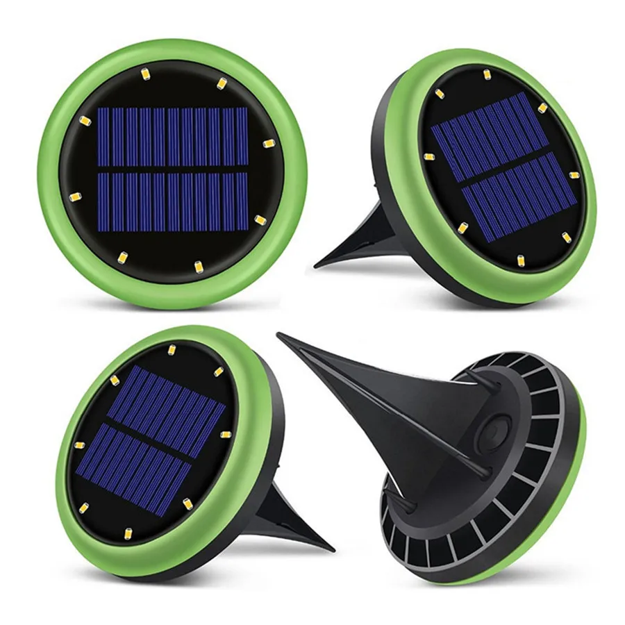 4PCS Upgrade 8LED Solar Ground Light Outdoor Landscape Garden Lawn Lamp Color Change Buried Light Yard Patio Pathway Deck Lights
4PCS Upgrade 8LED Solar Ground Light Outdoor Landscape Garden Lawn Lamp Color Change Buried Light Yard Patio Pathway Deck Lights
