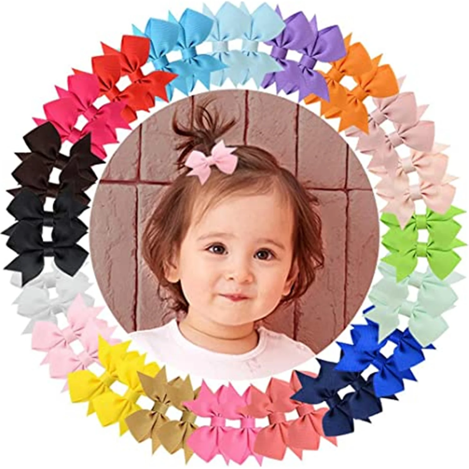 Мини-лента для девочек, заколка-пряжка для волос, 2 дюйма, 60 шт.
Мини-лента для девочек, заколка-пряжка для волос, 2 дюйма, 60 шт.