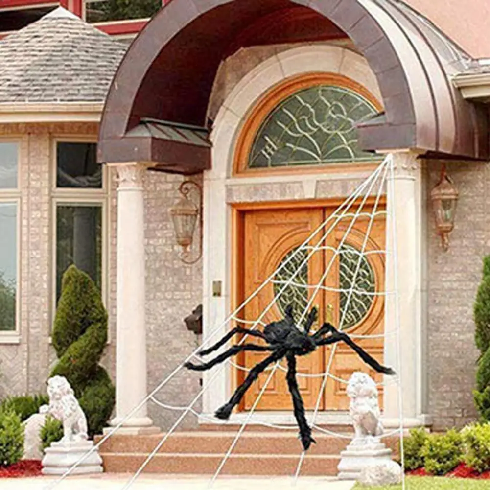 80% Dropshipping!!1 Set Halloween Ornaments Eye-catching Super Soft Cotton Halloween SpiderWeb Home Decorations
80% Dropshipping!!1 Set Halloween Ornaments Eye-catching Super Soft Cotton Halloween SpiderWeb Home Decorations