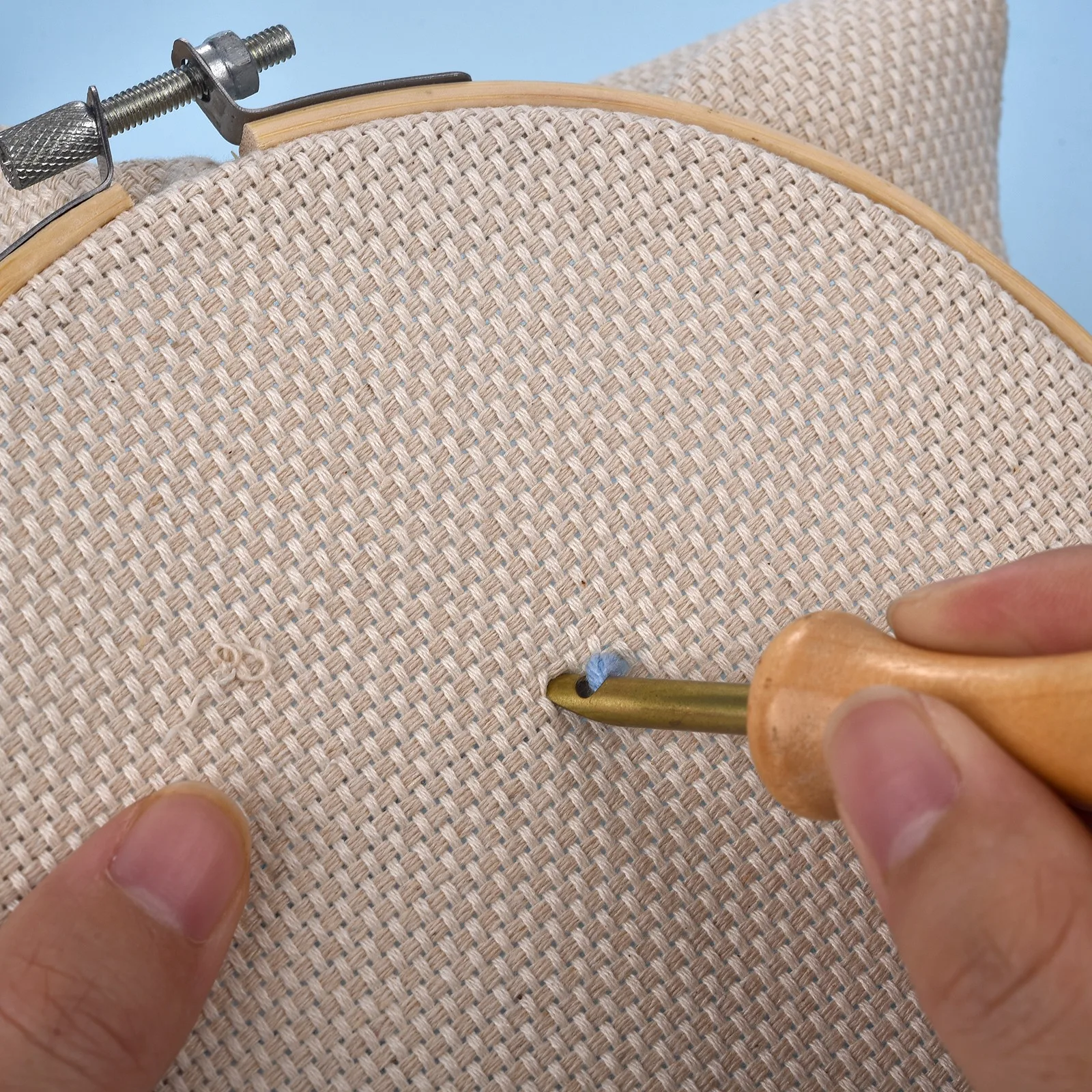 Ткань 11CT Aida 30x30 см хлопковая ткань для вышивки крестиком рукоделие рукоделия