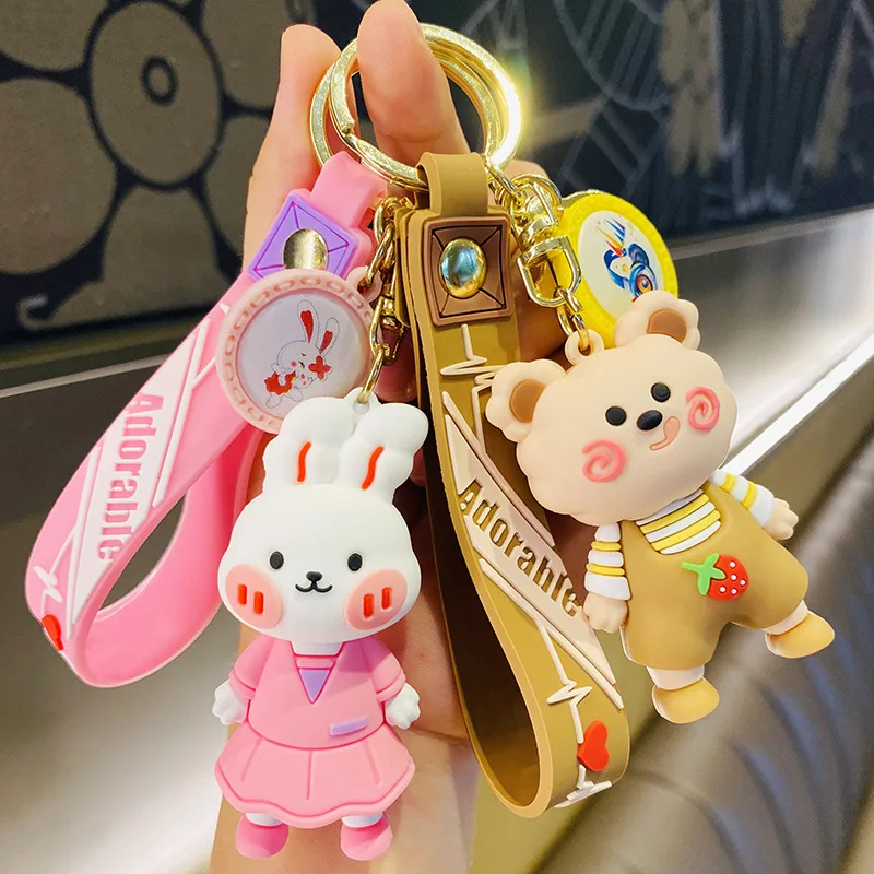 Fashion Resin Pink Rabbit Car Keychain Leather Rope Couple Key Chain Key Ring Women Men Car Bag Pendant Girls Keychain Jewelry
Fashion Resin Pink Rabbit Car Keychain Leather Rope Couple Key Chain Key Ring Women Men Car Bag Pendant Girls Keychain Jewelry