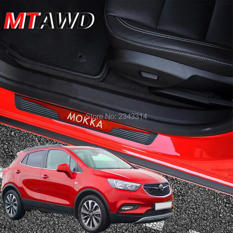 For Vauxhall Opel Mokka X 2014-2018 2019 2020 Accessory Stainless Door Sill Kick Scuff Plate Guard Pedal Trim Cover Car Styling
For Vauxhall Opel Mokka X 2014-2018 2019 2020 Accessory Stainless Door Sill Kick Scuff Plate Guard Pedal Trim Cover Car Styling