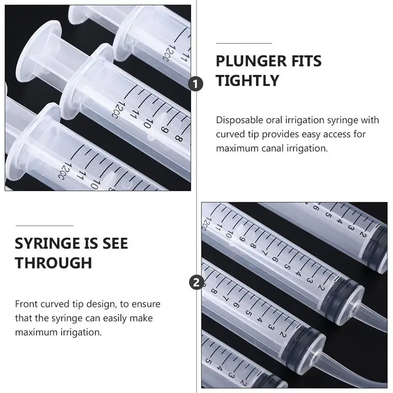 5pcs Curved Tip Syringe Mouthwash Clear Irrigation Syringe Cleaner with Curved Tip
5pcs Curved Tip Syringe Mouthwash Clear Irrigation Syringe Cleaner with Curved Tip