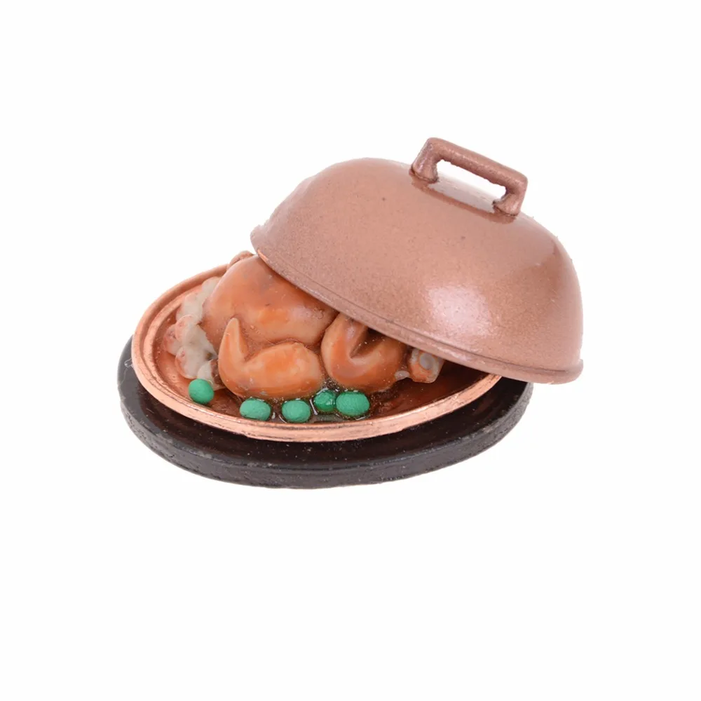 1:12 Vintage Real-like Design Christmas Turkey With Lid Pretend Play Dollhouse Miniature Food Kitchen Toys High Quality
1:12 Vintage Real-like Design Christmas Turkey With Lid Pretend Play Dollhouse Miniature Food Kitchen Toys High Quality
