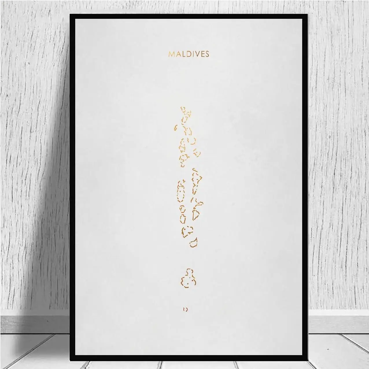 Золотая линия белая карта Мальдивы холст настенный художественный принт современный плакат Настенные картины декор гостиной
Золотая линия белая карта Мальдивы холст настенный художественный принт современный плакат Настенные картины декор гостиной