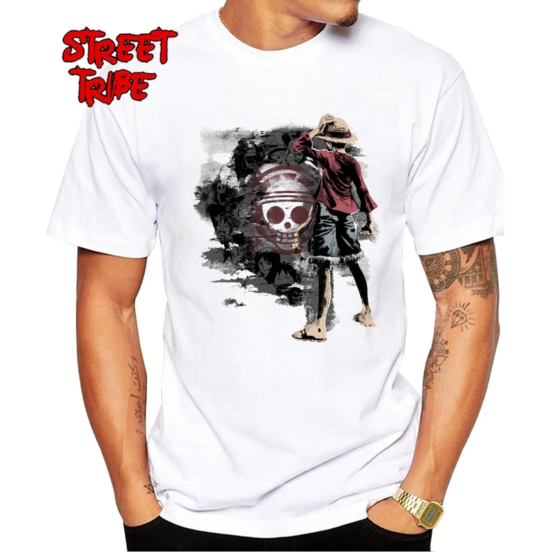Man T-shirt Cool Design Anime One Piece Men T shirt Straw Hats t shirt Skull Luffy Printed Casual Tee
Man T-shirt Cool Design Anime One Piece Men T shirt Straw Hats t shirt Skull Luffy Printed Casual Tee