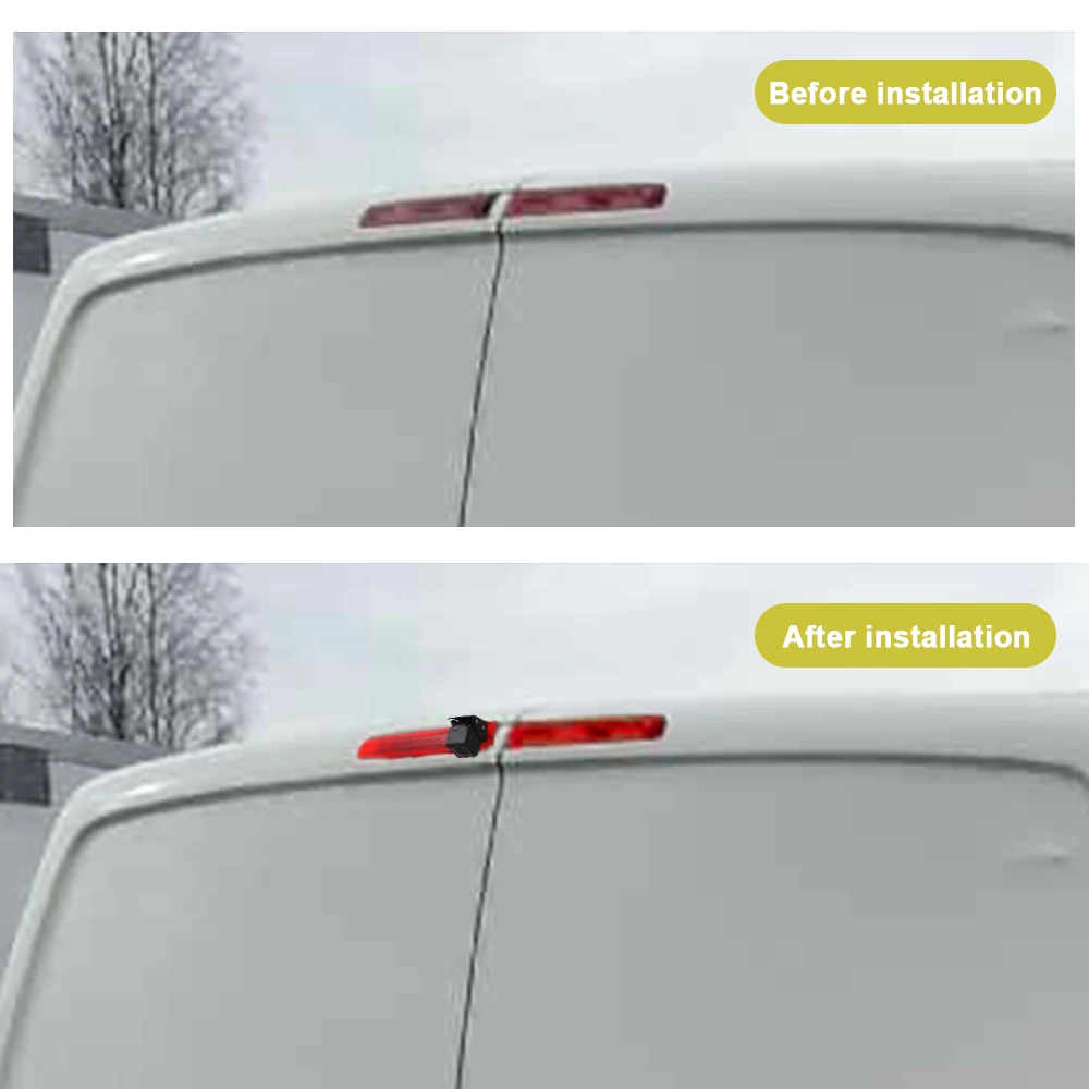 Автомобильный стоп-светильник заднего вида камера для VW T5/T6 Автомобильная