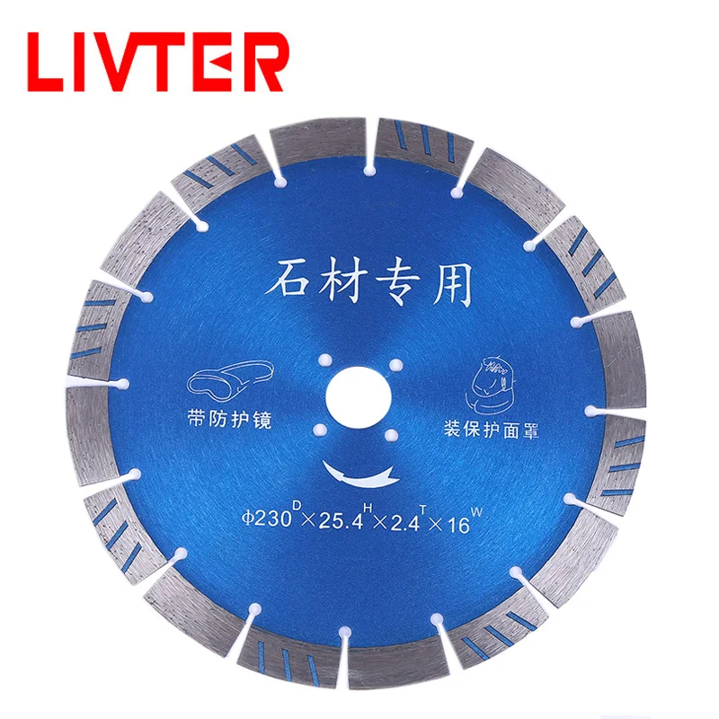 LIVTER 114mm masonry saw cutting blade diamond disc wheel crack chaser angle grinder accessories for granite brick stone
LIVTER 114mm masonry saw cutting blade diamond disc wheel crack chaser angle grinder accessories for granite brick stone