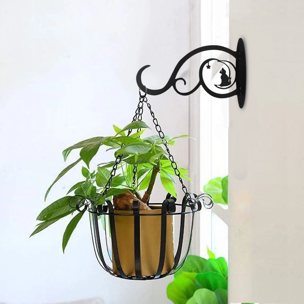 Patio Carbon Steel With Screws Easy Install Hanging Bird Feeder Wall Hooks Lantern Home Outdoor Garden Plant Bracket Hanger 
Patio Carbon Steel With Screws Easy Install Hanging Bird Feeder Wall Hooks Lantern Home Outdoor Garden Plant Bracket Hanger