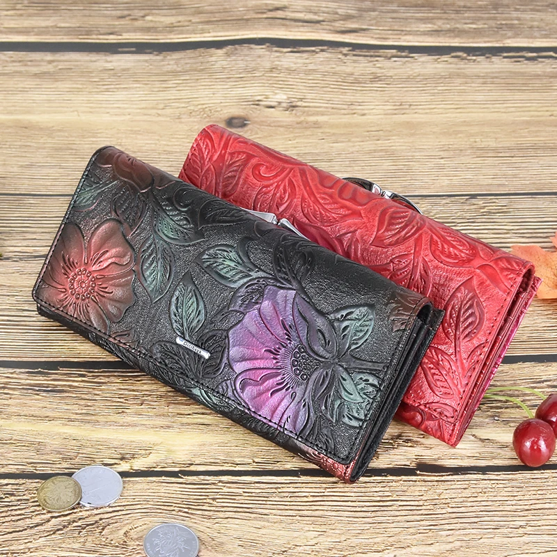 DICIHAYA New Arrive Ladies Wallets Leather Women Long Purse Flower Embossing Female Hasp Wallet Money Cards Purse Phone Bag
DICIHAYA New Arrive Ladies Wallets Leather Women Long Purse Flower Embossing Female Hasp Wallet Money Cards Purse Phone Bag