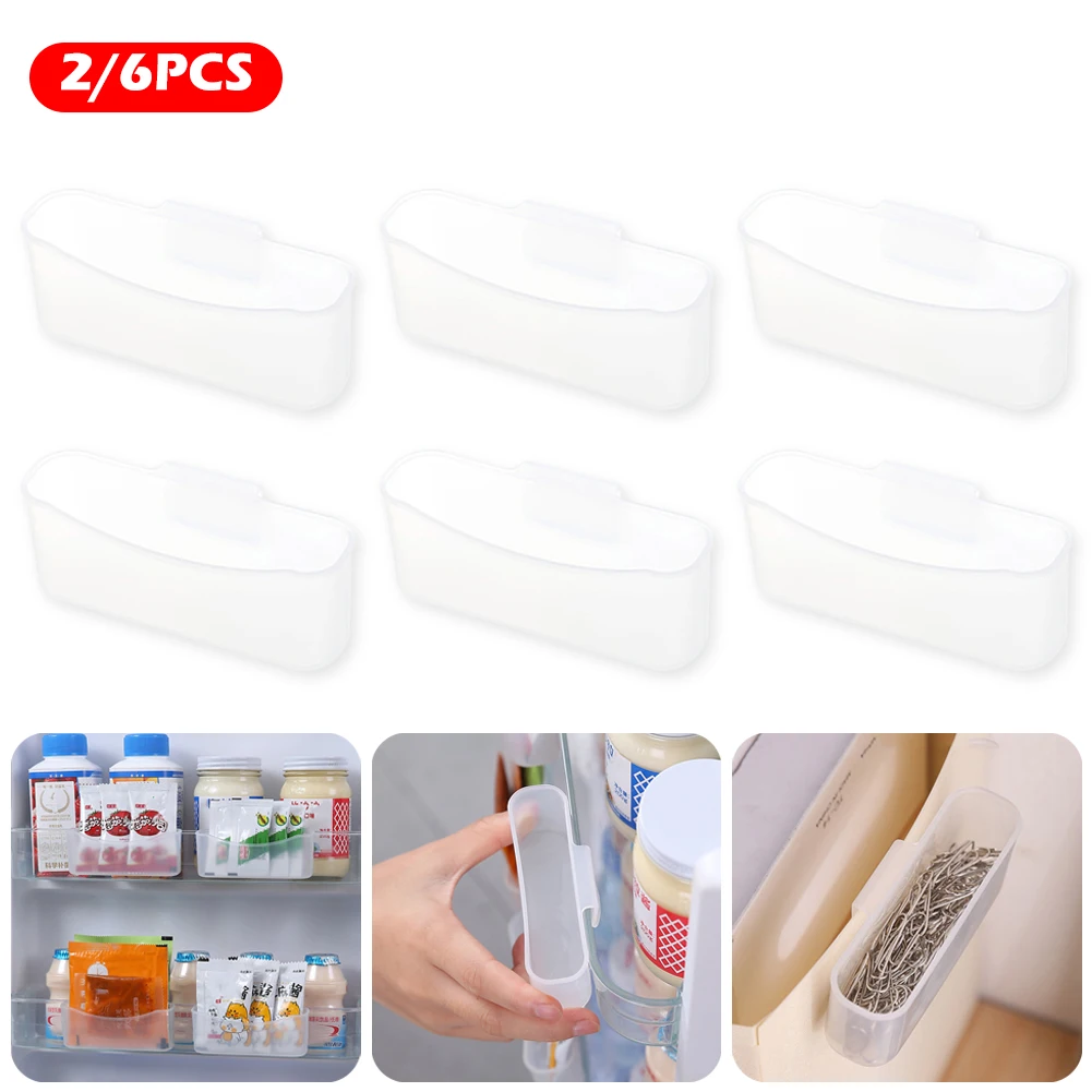 2/6 PCS Transparent Storage Box Mini Fridge Organizer Clip-on Storage Box Holder Space Saver for Home Kitchen Refrigerator Box
2/6 PCS Transparent Storage Box Mini Fridge Organizer Clip-on Storage Box Holder Space Saver for Home Kitchen Refrigerator Box