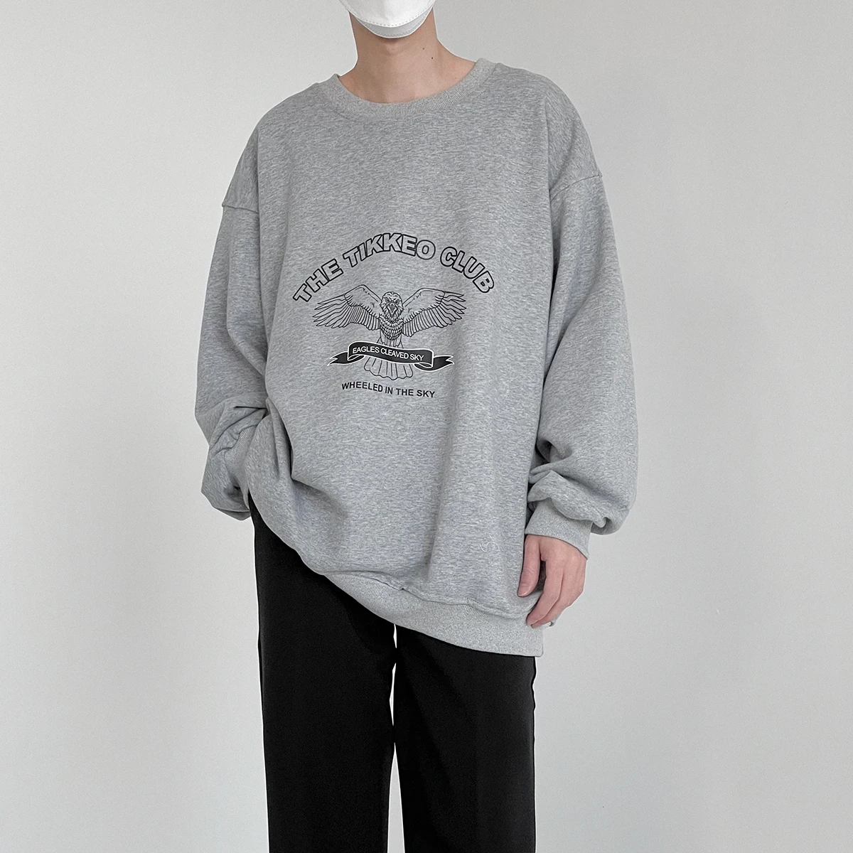 Spring new products eagle sweater men's fashion casual loose oversize Korean style ins trend top handsome
Spring new products eagle sweater men's fashion casual loose oversize Korean style ins trend top handsome