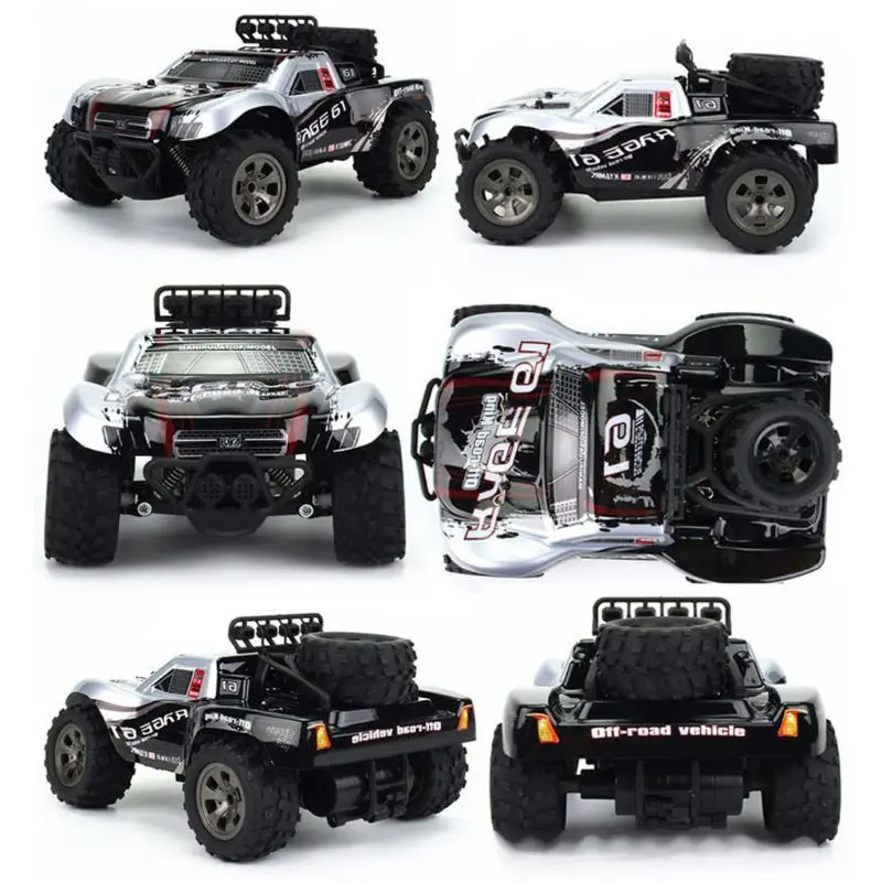 2.4G Remote Control Car 1:18 Scale High-speed Off-road Truck 4WD Racing Pickup toys For kids
2.4G Remote Control Car 1:18 Scale High-speed Off-road Truck 4WD Racing Pickup toys For kids