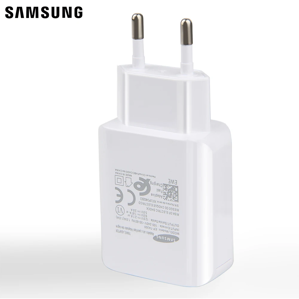 Samsung Original Tablet Travel Wall Charger EP-TA300 For Tablet Tab S T800 T710 S2 SM-W720 SM-W723 T385 Tab 4 T230 T550 T280
Samsung Original Tablet Travel Wall Charger EP-TA300 For Tablet Tab S T800 T710 S2 SM-W720 SM-W723 T385 Tab 4 T230 T550 T280