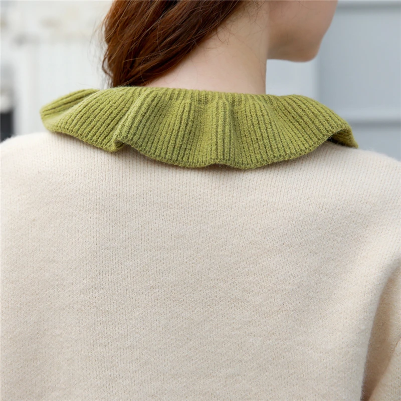 Merrt Pretty Women's Sets Peter Pan Collar Knitted Sweaters And Ruffles Knitted Skirts 2021 Spring New Solid Two Piece Set
Merrt Pretty Women's Sets Peter Pan Collar Knitted Sweaters And Ruffles Knitted Skirts 2021 Spring New Solid Two Piece Set