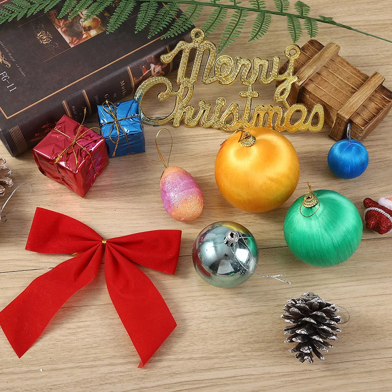 Christmas Tree Decorations Christmas Decorations Pendant Laser Ball Santa Gift Bag Creative Christmas Bag Accessories Package
Christmas Tree Decorations Christmas Decorations Pendant Laser Ball Santa Gift Bag Creative Christmas Bag Accessories Package