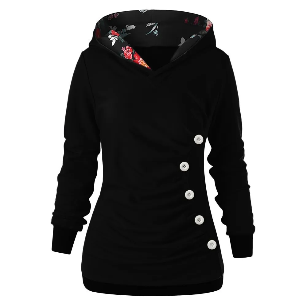 2020 Hot sale Winter Plus Size Women Sweatshirt Long Sleeve Hoodies with Button Floral Printed Pullover Autumn Sweatshirt Mujer
2020 Hot sale Winter Plus Size Women Sweatshirt Long Sleeve Hoodies with Button Floral Printed Pullover Autumn Sweatshirt Mujer