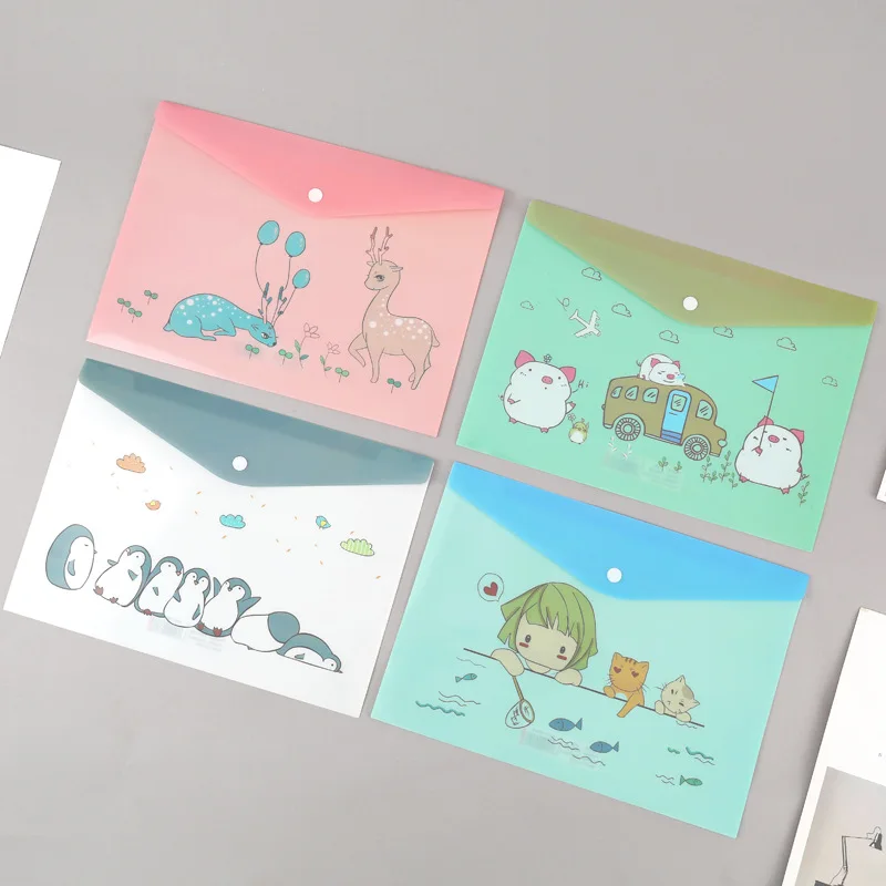4 pcs/lot Cartoon Animal A4 File Holder Cute Press Document bag Pencil Case Stationery gift office school supplies
4 pcs/lot Cartoon Animal A4 File Holder Cute Press Document bag Pencil Case Stationery gift office school supplies