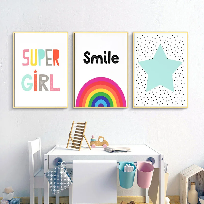 Nursery Cartoon Canvas Poster Kids Sunshine Smile Rainbow Raining Cloud Canvas Painting Print Wall Art Children Bedroom Decor
Nursery Cartoon Canvas Poster Kids Sunshine Smile Rainbow Raining Cloud Canvas Painting Print Wall Art Children Bedroom Decor