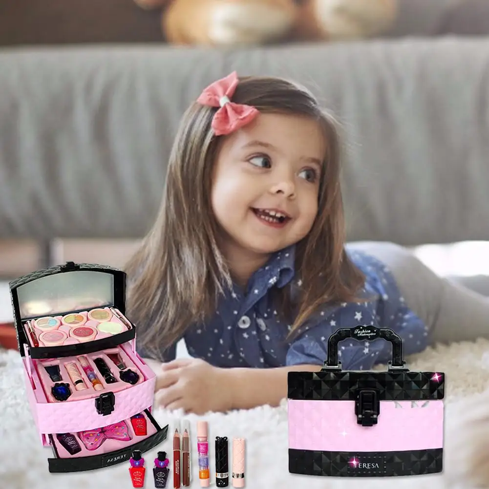 Косметический набор для девочек игровой ролевые игры макияж игрушка веселых игр