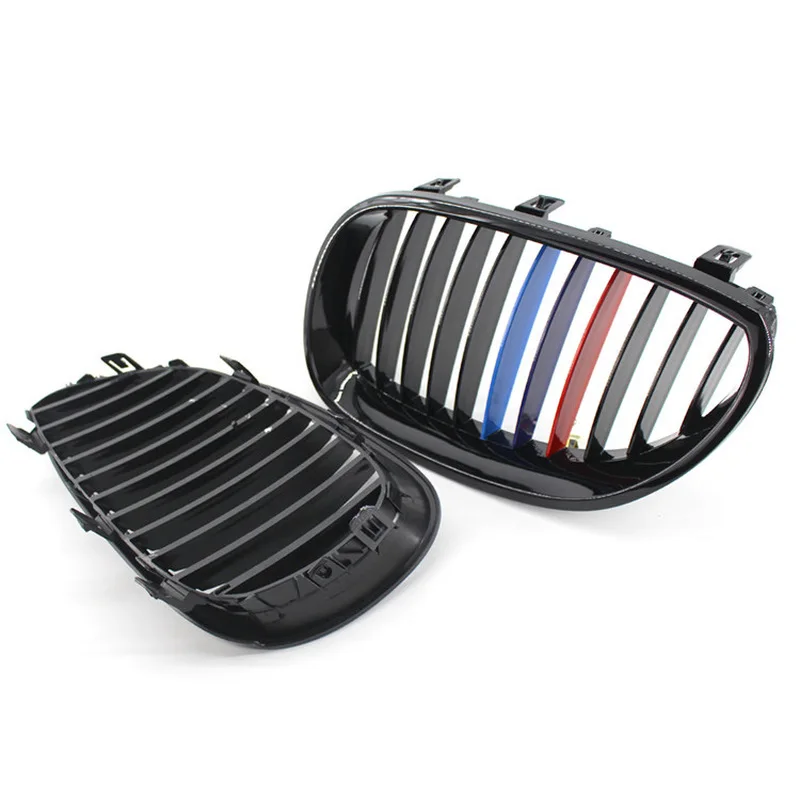 Глянцевый черный M-Color Передняя решетка для BMW E60 E61 5 серии 523 525 528 530 540 520I 2003-2010 
Глянцевый черный M-Color Передняя решетка для BMW E60 E61 5 серии 523 525 528 530 540 520I 2003-2010