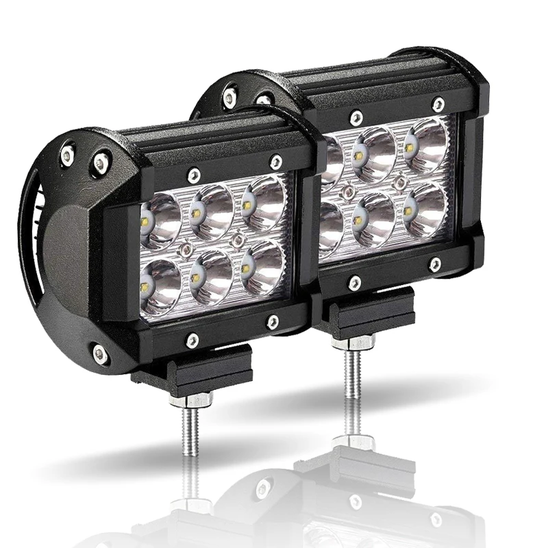 4 Inch LED Car Work Light 18W LED Bar Light for Motorcycle Tractor Boat Off Road 4x4 Truck SUV ATV Fog Lamp 12 Volt Spotlight
4 Inch LED Car Work Light 18W LED Bar Light for Motorcycle Tractor Boat Off Road 4x4 Truck SUV ATV Fog Lamp 12 Volt Spotlight