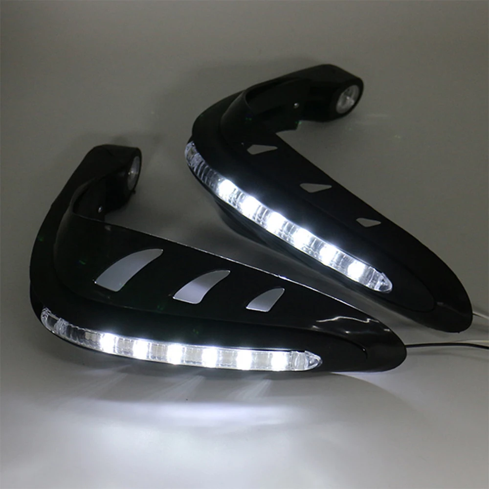 1 Pair Motorcycle Hand Guards Handlebar Hand Protector LED Light Universal Motorcycle Motocicleta Hand Guards Accessories
1 Pair Motorcycle Hand Guards Handlebar Hand Protector LED Light Universal Motorcycle Motocicleta Hand Guards Accessories