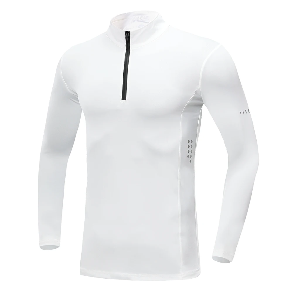 Men's T-shirt training long-sleeved slim men's T-shirt zipper polyester T-shirt fitness shirt running T-shirt gym exercise
Men's T-shirt training long-sleeved slim men's T-shirt zipper polyester T-shirt fitness shirt running T-shirt gym exercise