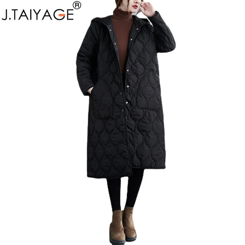 J.TAIYAGE Winter Vintage Women's Parkas Warm Jacket Coat Casual Hooded Overcoats Female Warm Loose Long Outwear Windbreaker
J.TAIYAGE Winter Vintage Women's Parkas Warm Jacket Coat Casual Hooded Overcoats Female Warm Loose Long Outwear Windbreaker