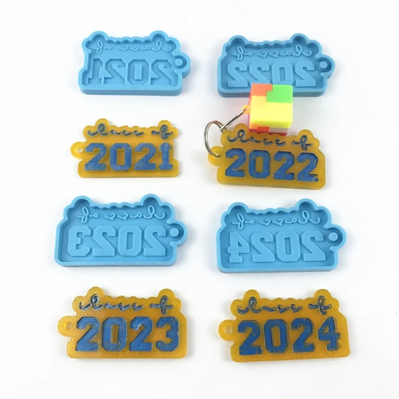 2021/2022/2023/2024 Keychain Epoxy Resin Mold Pendant Casting Silicone Mould DIY Crafts Jewelry Home Decorations Casting
2021/2022/2023/2024 Keychain Epoxy Resin Mold Pendant Casting Silicone Mould DIY Crafts Jewelry Home Decorations Casting