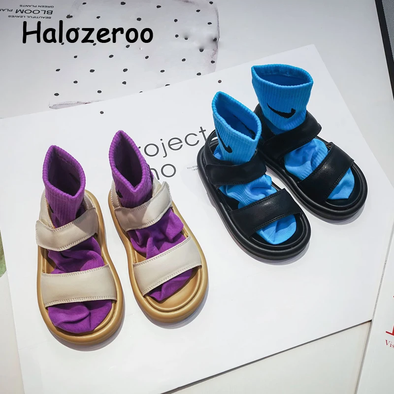 New Summer Kids Beach Sandals Children Genuine Leather Brand Shoes Baby Girls Princess Sandals Black Flats Sweet Dress Sandalias
New Summer Kids Beach Sandals Children Genuine Leather Brand Shoes Baby Girls Princess Sandals Black Flats Sweet Dress Sandalias