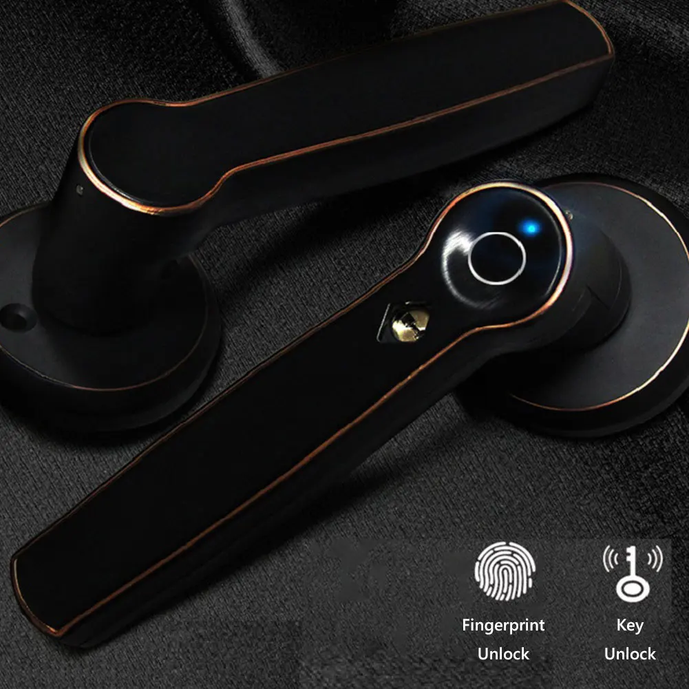 S1580 Electric Door Lock Fingerprint Password Tt Lock Mobile Phone App Smart Handle Lock For Indoor Home Bedroom Hotel
S1580 Electric Door Lock Fingerprint Password Tt Lock Mobile Phone App Smart Handle Lock For Indoor Home Bedroom Hotel