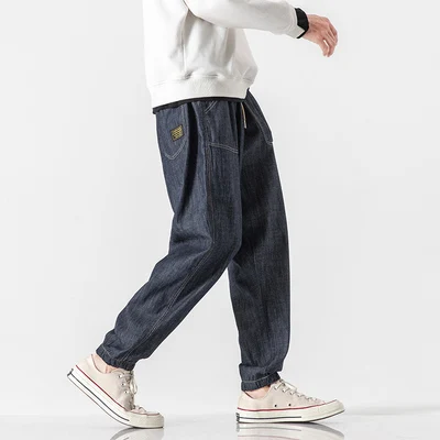 2020 Jeans Men Loose Ripped Jeans Mens Streetwear Cargo Denim Pants Ankle length Trousers Male Casual Joggers Harem Pants
2020 Jeans Men Loose Ripped Jeans Mens Streetwear Cargo Denim Pants Ankle length Trousers Male Casual Joggers Harem Pants