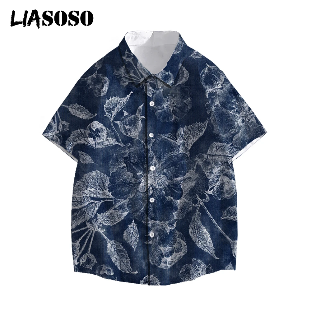 LIASOSO 2021 New Arrival Dragon Retro 3D Print Men's Shirts Women Flower Shirts Short-Sleeve Tops Street Clothing Harajuku
LIASOSO 2021 New Arrival Dragon Retro 3D Print Men's Shirts Women Flower Shirts Short-Sleeve Tops Street Clothing Harajuku
