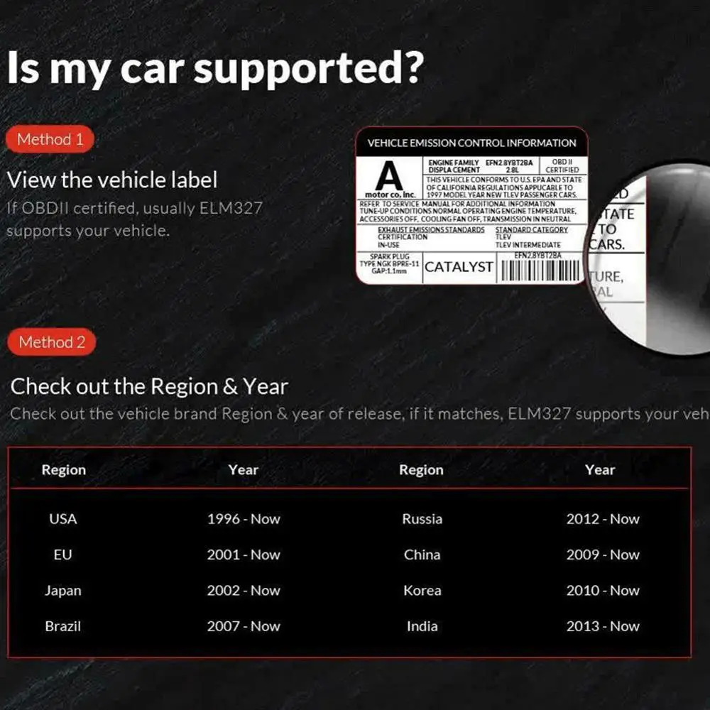 ELM327V1.5PIC25K80 adapter Works On Android Torque Elm327 / Auto Bluetooth Car OBD2 Interface OBD V1.5 II Diagnostic-Scanne S0W3
ELM327V1.5PIC25K80 adapter Works On Android Torque Elm327 / Auto Bluetooth Car OBD2 Interface OBD V1.5 II Diagnostic-Scanne S0W3
