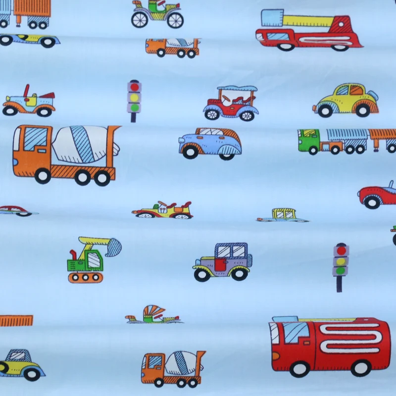 100% Cotton Fabric for Dresses Cartoon Car Print Pattern Baby Kindergarten Bedding Bed Sheet Sewing DIY Handmade Patchwork
100% Cotton Fabric for Dresses Cartoon Car Print Pattern Baby Kindergarten Bedding Bed Sheet Sewing DIY Handmade Patchwork