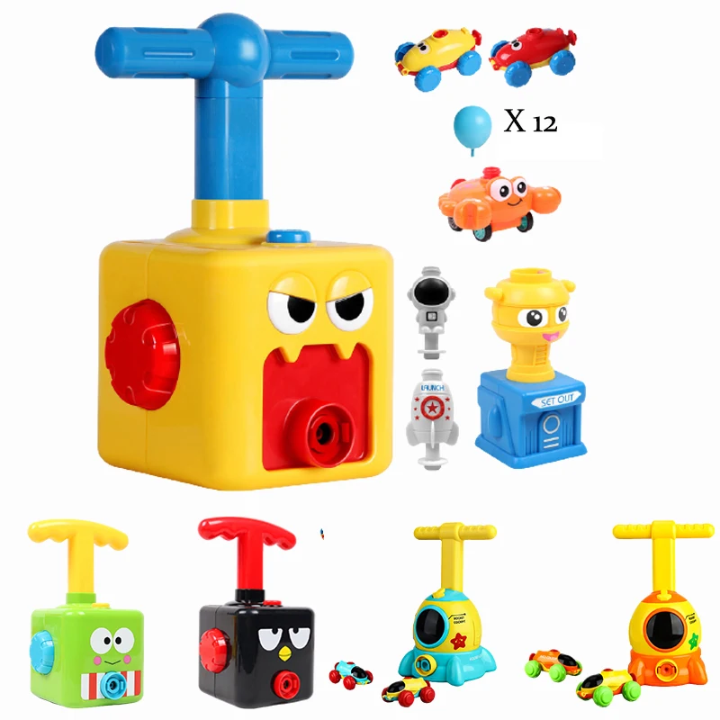 Power Balloon Car Toy for Children Gift Power Balloon Launch Tower Toy Puzzle Fun Education Inertia Air Science Experiment Gift
Power Balloon Car Toy for Children Gift Power Balloon Launch Tower Toy Puzzle Fun Education Inertia Air Science Experiment Gift