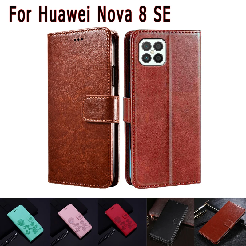 Phone Cover For Huawei Nova 8 SE Case Magnetic Card Flip Leather Wallet Stand Protective Hoesje Book On For Huawei Nova8 SE Case 
Phone Cover For Huawei Nova 8 SE Case Magnetic Card Flip Leather Wallet Stand Protective Hoesje Book On For Huawei Nova8 SE Case