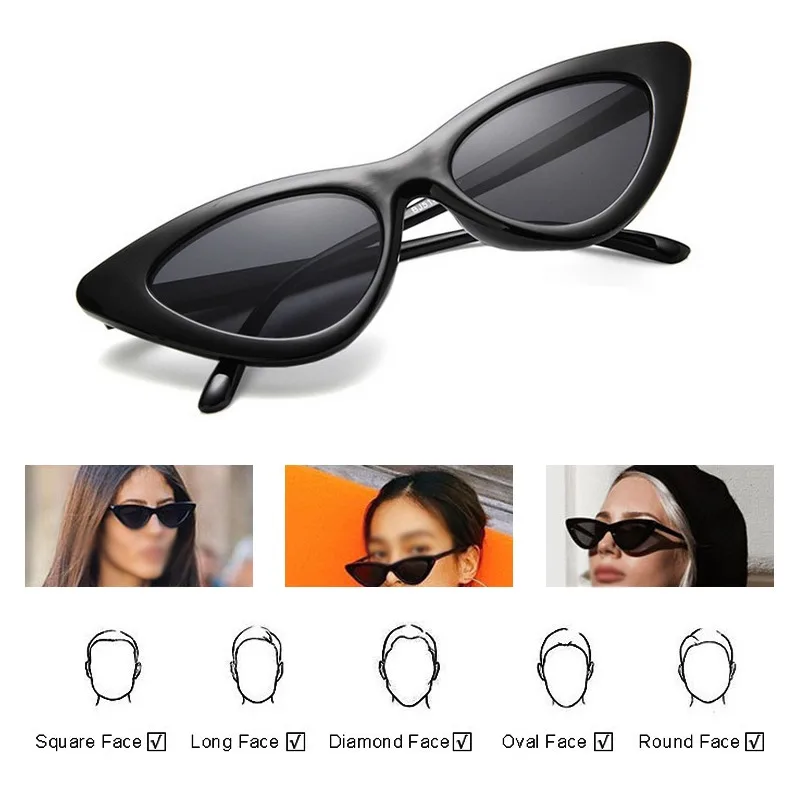 Fashion Women Eye Glasses Ladies Vintage Retro Small Female Cute Trending Luxury Sunglasses UV Shade Zonnebril Dames #2
Fashion Women Eye Glasses Ladies Vintage Retro Small Female Cute Trending Luxury Sunglasses UV Shade Zonnebril Dames #2