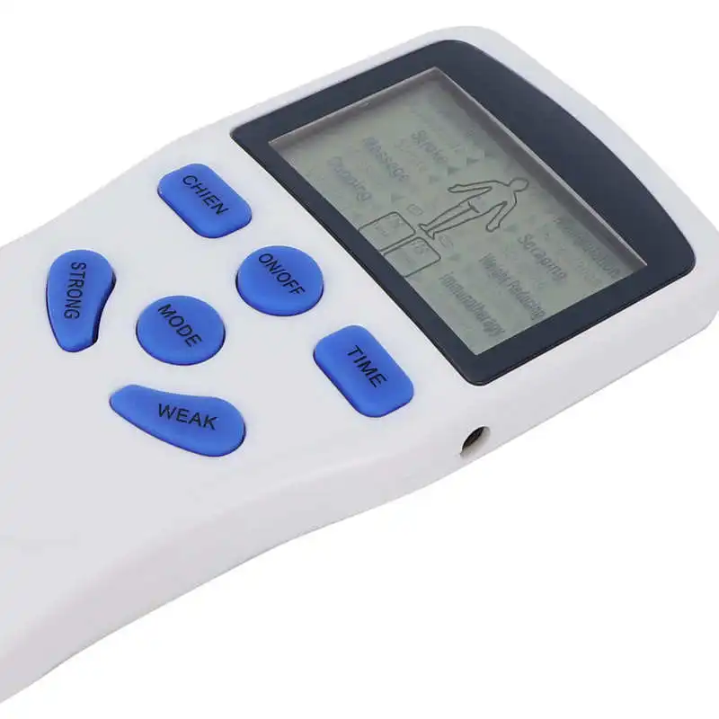 Neck Muscle Stimulator Immune Regulation Function Lumber Vertebra Therapy Machine with Electrode Patches Electrode Wire Timing
Neck Muscle Stimulator Immune Regulation Function Lumber Vertebra Therapy Machine with Electrode Patches Electrode Wire Timing