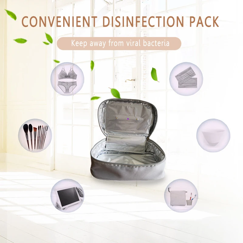UV sterilization bag USB underwear sterilization bag travel out cosmetics sterilization bag USB UV Disinfection Lamp Easy carry
UV sterilization bag USB underwear sterilization bag travel out cosmetics sterilization bag USB UV Disinfection Lamp Easy carry
