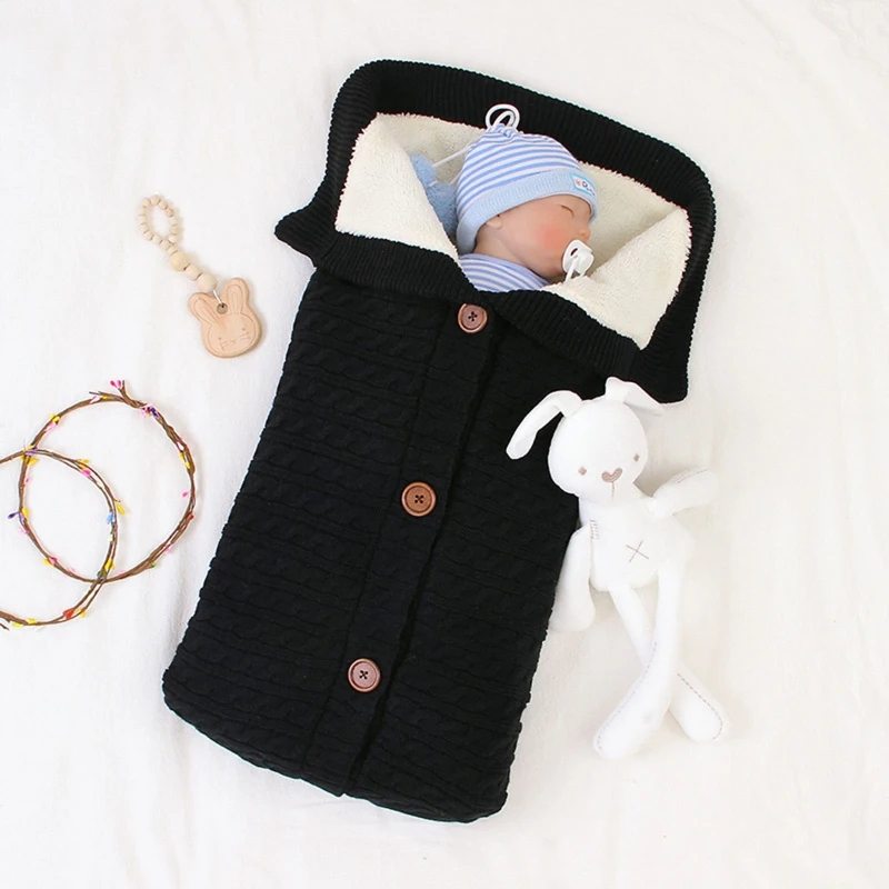 Baby Blanket Footmuff Knitting Envelope Soft Sleeping Bag Newborn Swadding Wrap Sleepsack Stroller Accessories
Baby Blanket Footmuff Knitting Envelope Soft Sleeping Bag Newborn Swadding Wrap Sleepsack Stroller Accessories