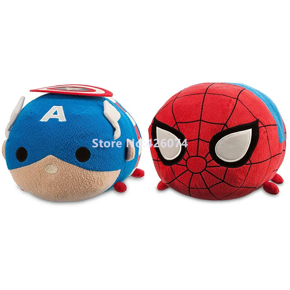 New Cartoon Spider Captain Plush Pillow Cushions Medium 11'' Boys Kids Stuffed Toys For Children Gifts
New Cartoon Spider Captain Plush Pillow Cushions Medium 11'' Boys Kids Stuffed Toys For Children Gifts
