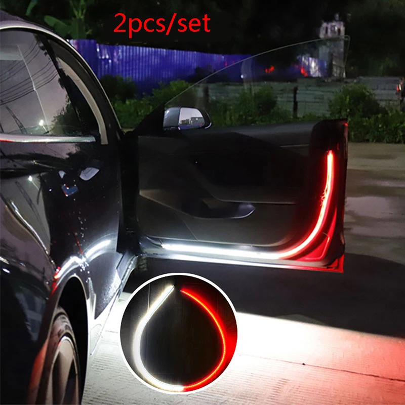 2Pcs Car Door Opening Warning LED Lights Strips Anti Rear-end Collision Safety Light Welcome Flash Lights Universal Car Light
2Pcs Car Door Opening Warning LED Lights Strips Anti Rear-end Collision Safety Light Welcome Flash Lights Universal Car Light