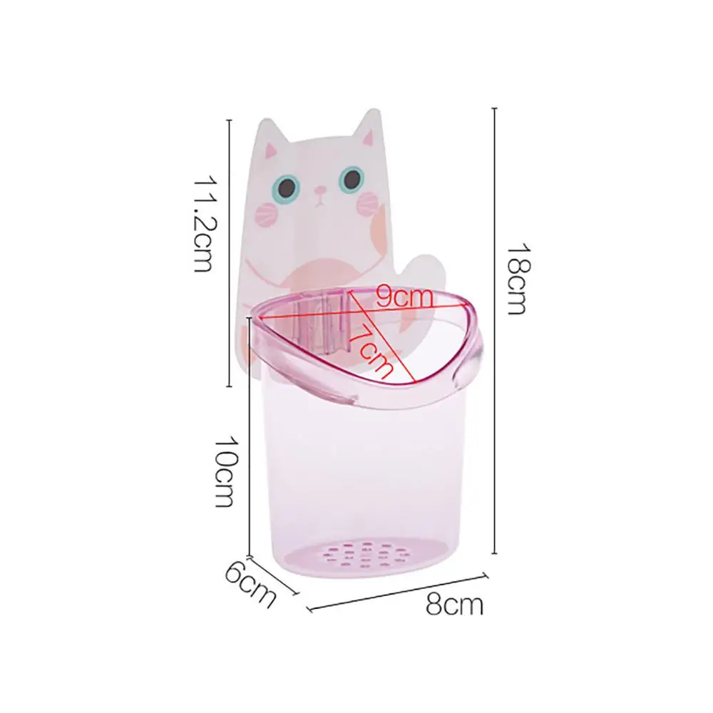 Cute Cat Puch Free Toothbrush Holder Bathroom Wall Mounted Toothpaste Toothbrush Storage Bucket Toilet Toiletries Rack
Cute Cat Puch Free Toothbrush Holder Bathroom Wall Mounted Toothpaste Toothbrush Storage Bucket Toilet Toiletries Rack