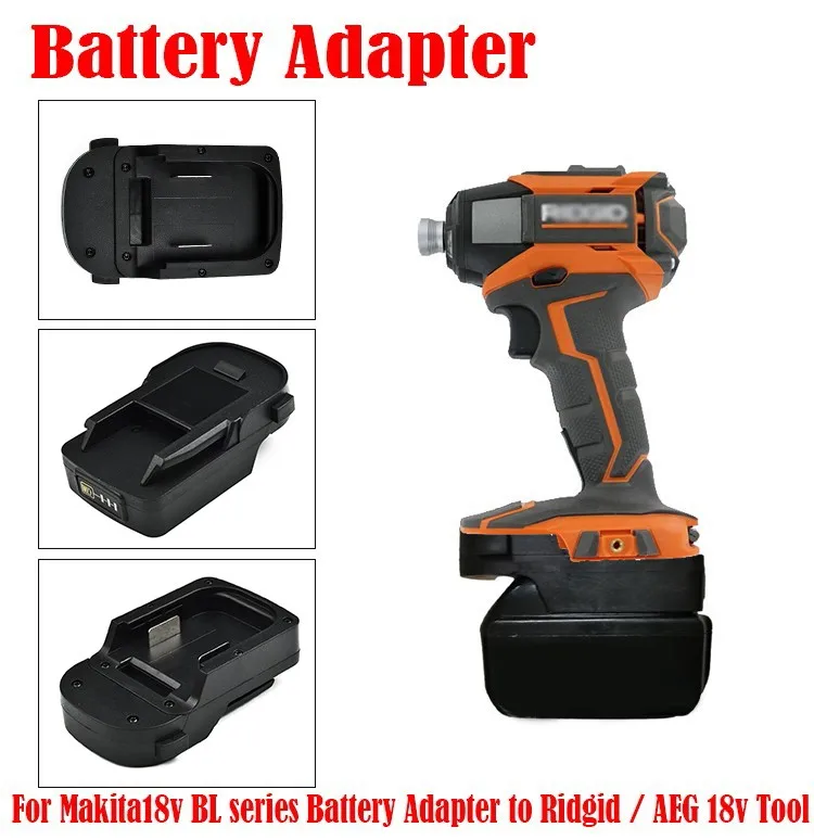 1pcs Battery Adapter For Makita18v BL Series Battery Adapter To Ridgid / AEG 18v Tool For Power Toolselectric Drills And Machine
1pcs Battery Adapter For Makita18v BL Series Battery Adapter To Ridgid / AEG 18v Tool For Power Toolselectric Drills And Machine