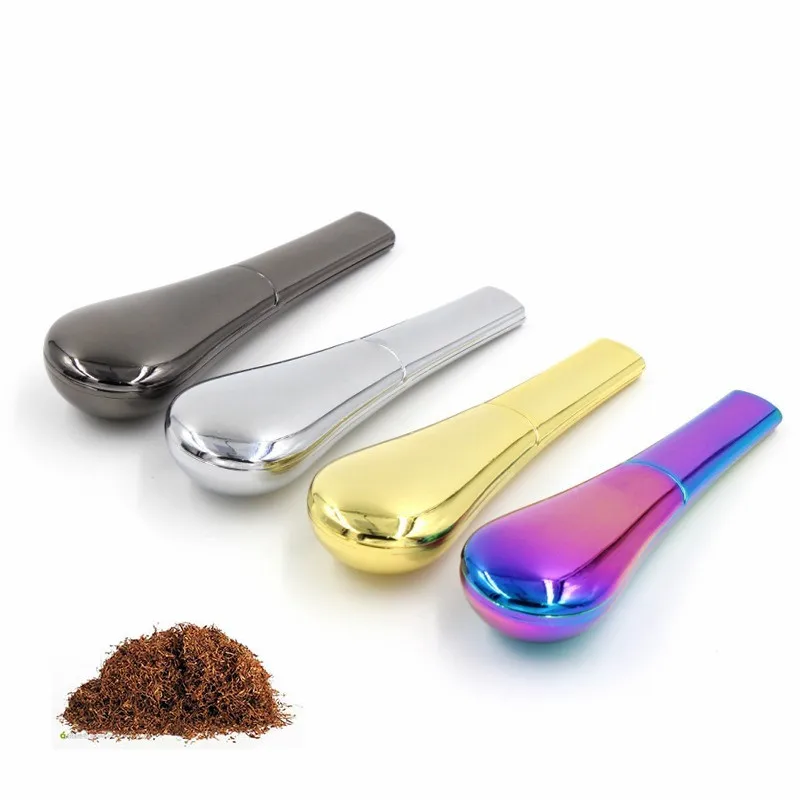 Metal Spoon Smoking Pipe Portable Creative Herb Tobacco Cigarette Ignescent Metal Pipes Metal Smoking Pipe with Pipe Screens
Metal Spoon Smoking Pipe Portable Creative Herb Tobacco Cigarette Ignescent Metal Pipes Metal Smoking Pipe with Pipe Screens