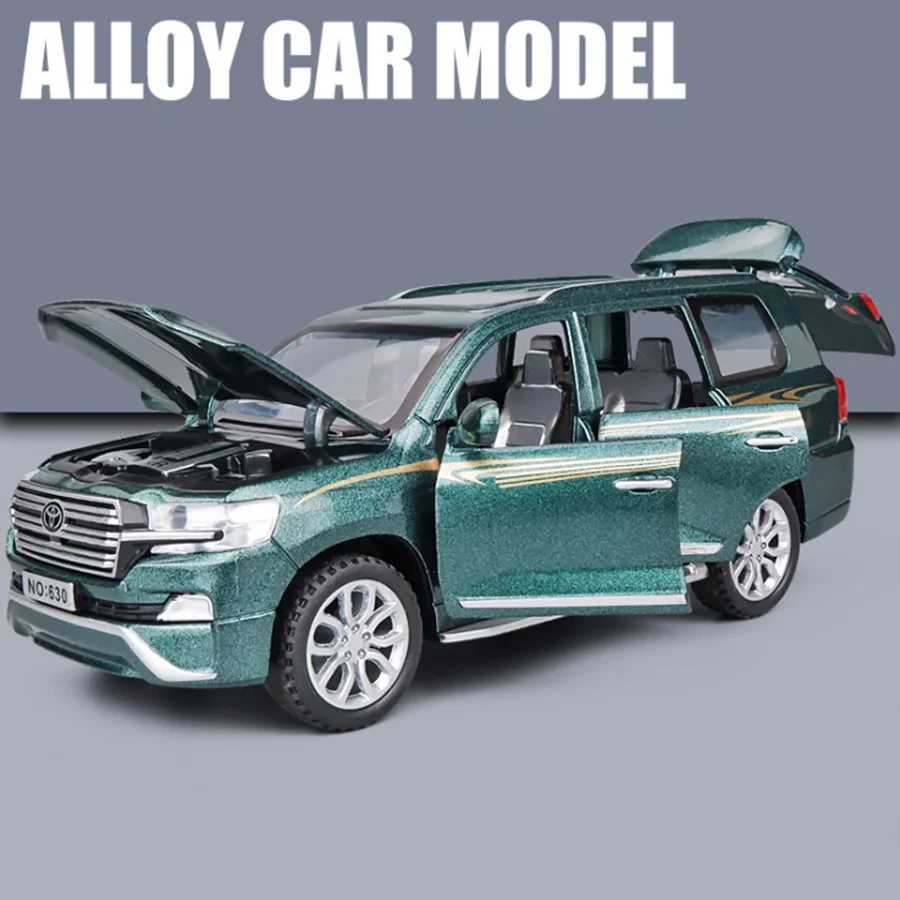 Автомобиль TOYOTA LAND CRUISER Prado 1:32 из металлического сплава литые игрушечные